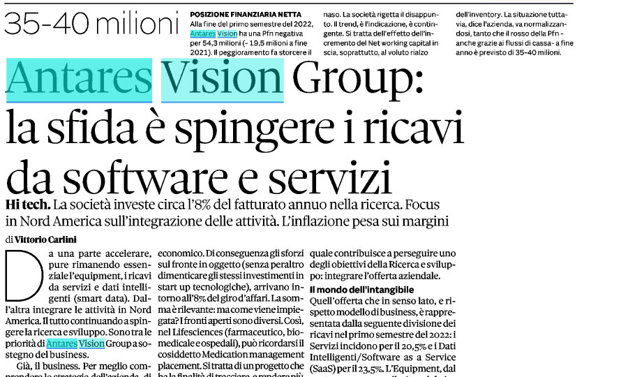 Publications [10] - Antares Vision Group